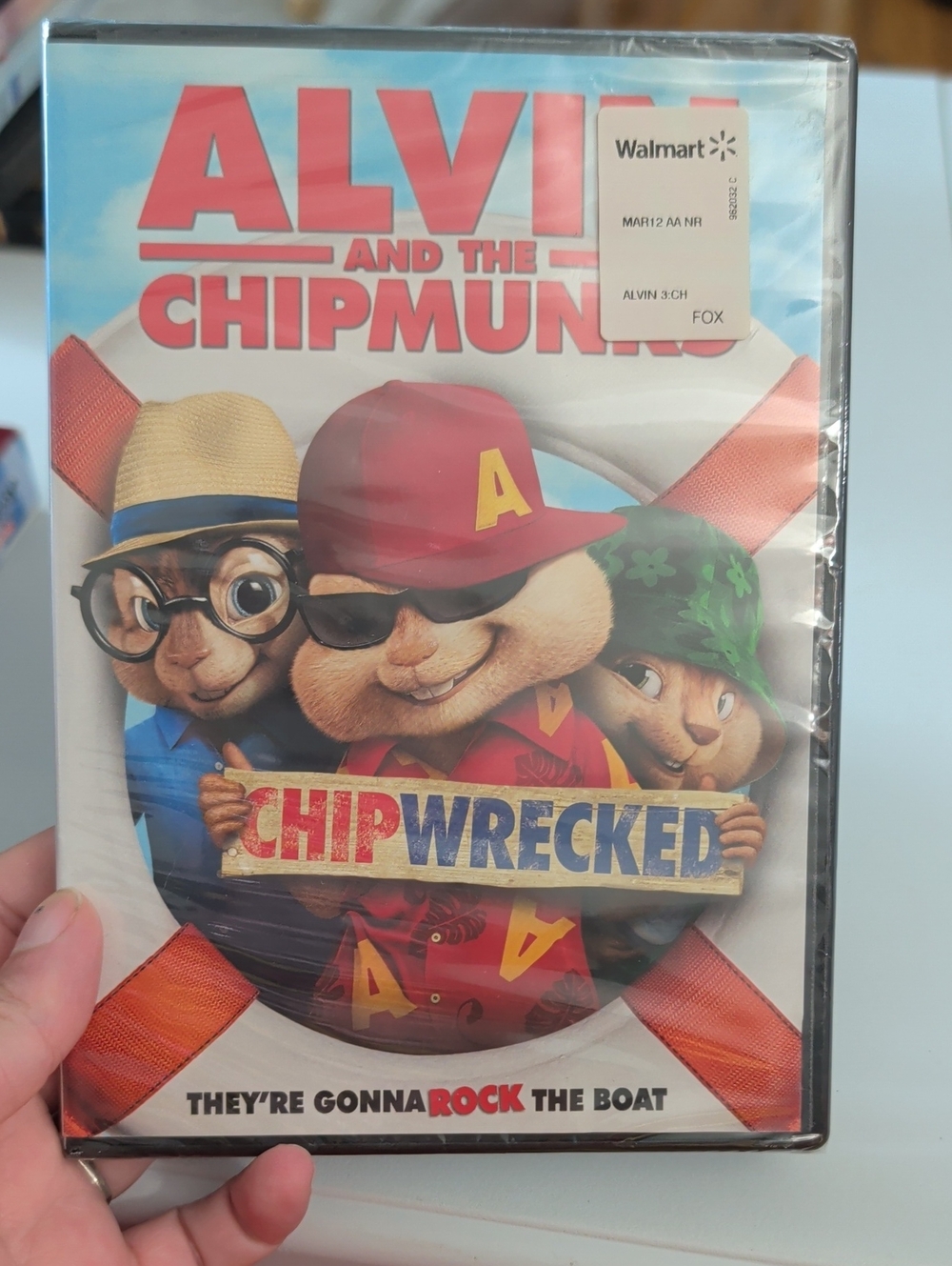 Alvin and the Chipmunks Chipwrecked Dvd